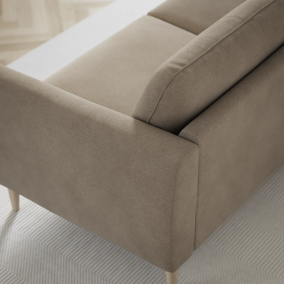 Bridge - Hörnsoffa, 2+3-sits - Beige