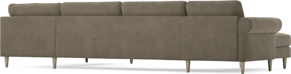 Bridge - 3-sits soffa med schäslong vänster och divan höger - Beige