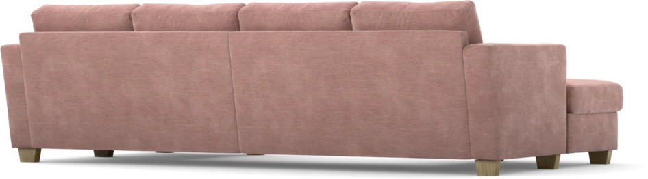 Friday - 2-sits soffa med två schäslonger - Rosa