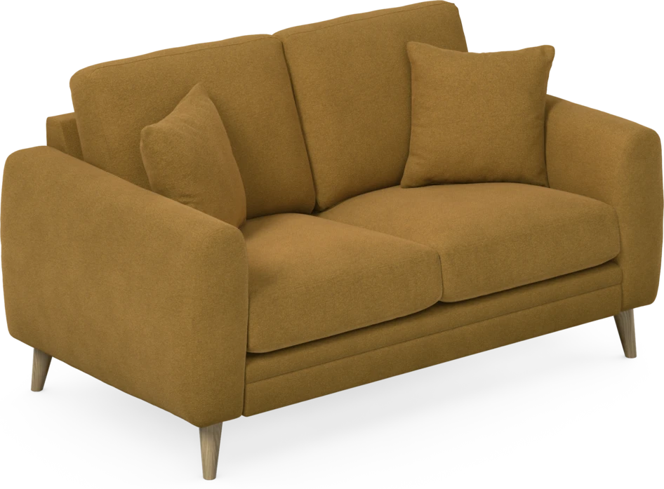 Eden - 2-sits soffa - Gul