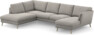 Madison Lux - 2-sits soffa med divan vänster och schäslong höger - Grå