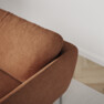 Madison - 2-sits soffa med schäslong höger - Orange