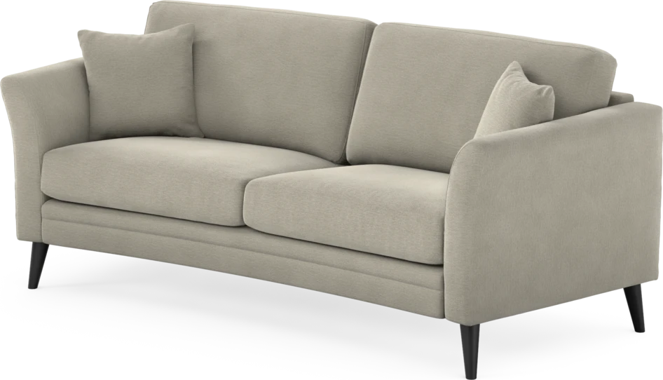Eden - 2,5-sits soffa svängd - Brun