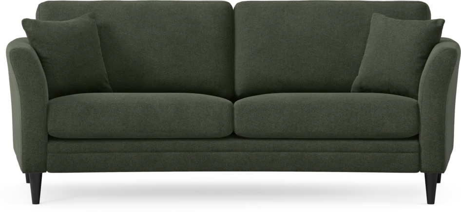 Eden - 2,5-sits soffa svängd - Grön