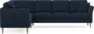 Eden - Hörnsoffa, 2+3-sits - Blå