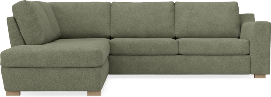 Friday - 2,5-sits soffa med divan vänster - Vit