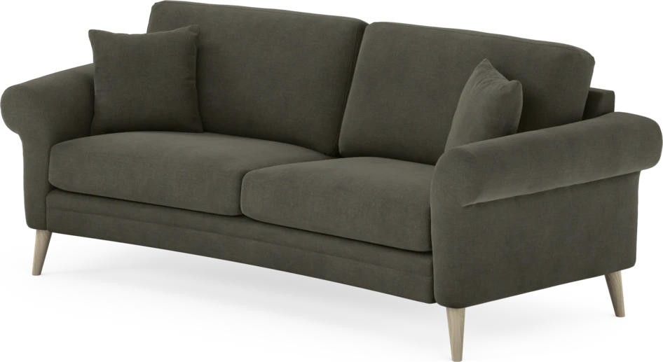 Eden - 2,5-sits soffa svängd - Grå
