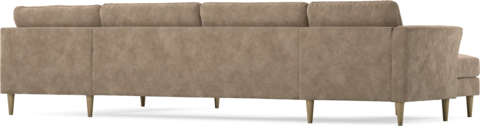 Bridge - 3-sits soffa med schäslong vänster och divan höger - Beige