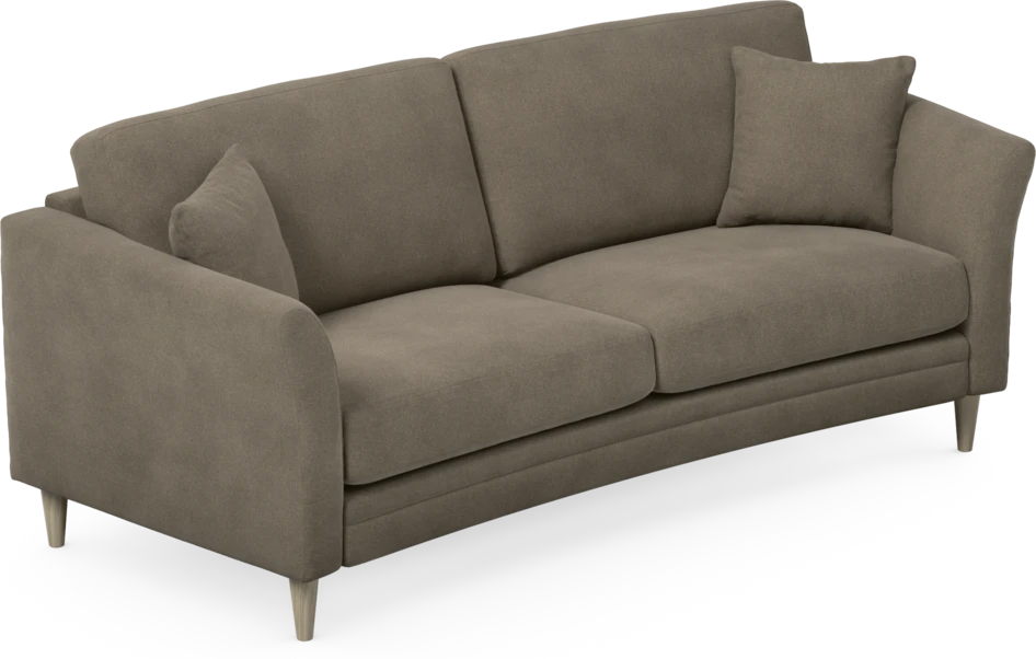 Eden - 2,5-sits soffa svängd - Beige