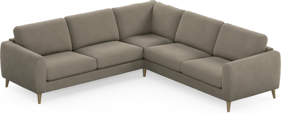 Bridge - Hörnsoffa, 2+2-sits - Beige