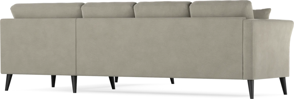 Eden - Hörnsoffa, 3+2-sits - Brun