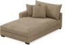 Rossi - Schäslong vänster - Beige