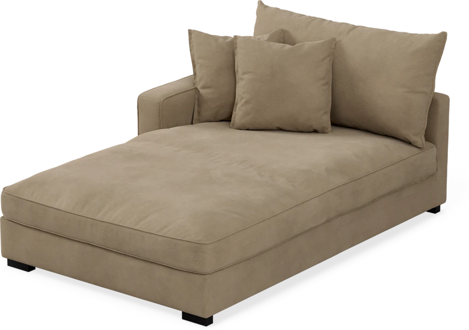 Rossi - Schäslong vänster - Beige