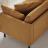 Harper - 3-sits soffa, hel dyna - Gul