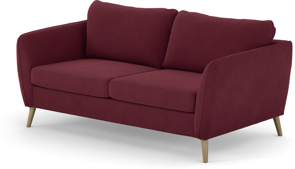 County - 2-sits soffa - Röd