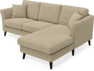 Eden - 2-sits soffa med schäslong - Beige