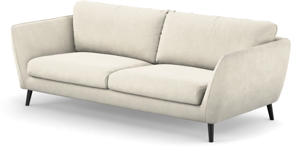 Madison Lux - 3-sits soffa - Vit