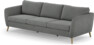 County - 3-sits soffa - Grå