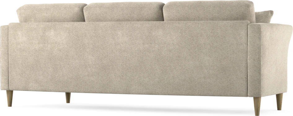 Eden - 3-sits soffa svängd - Beige