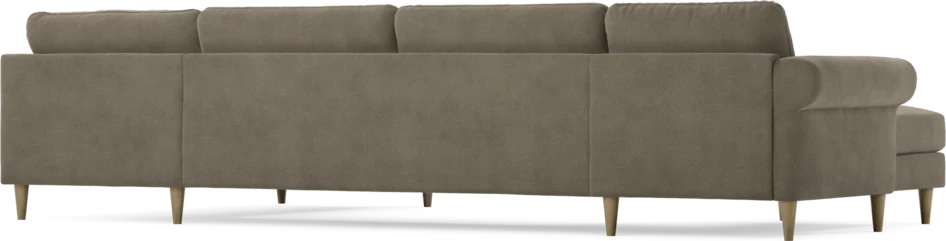 Bridge - 3-sits soffa med schäslong vänster och divan höger - Beige