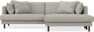 Harper - 4-sits med schäslong XL höger - Beige