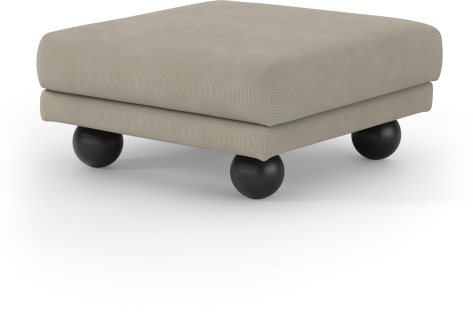 Harper - Fotpall - Beige
