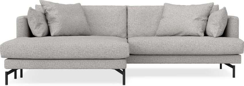 Harper - 4-sits med schäslong XL vänster - Vit