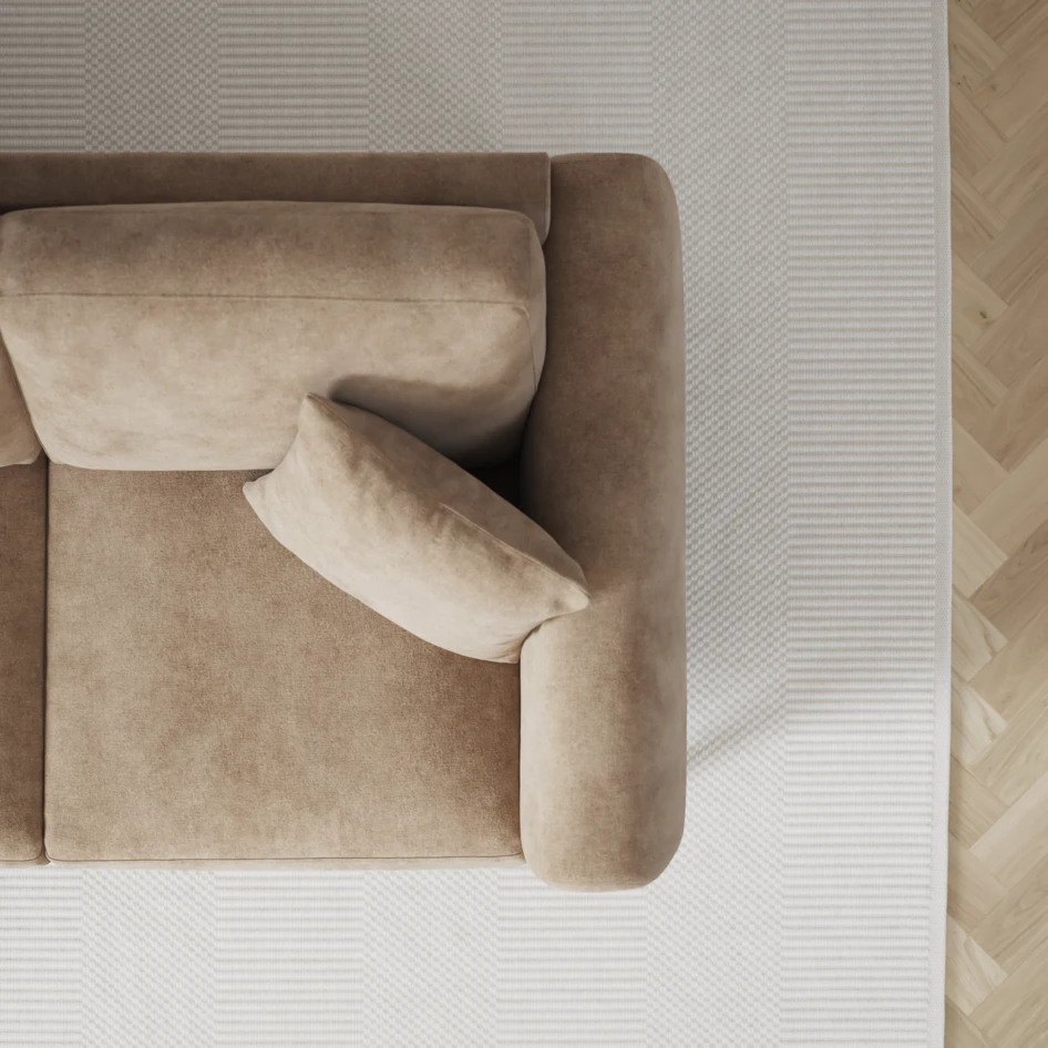 Eden - 2,5-sits soffa - Beige