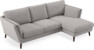 Madison - 2-sits soffa med schäslong höger - Beige