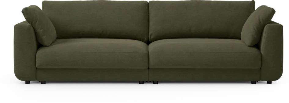 Amie - Bäddsoffa 4-sits - Grön