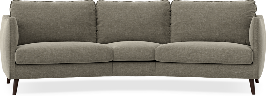 Madison - 3-sits soffa svängd, 90 cm - Grön