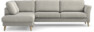 Bridge - 3-sits soffa med divan vänster - Grå