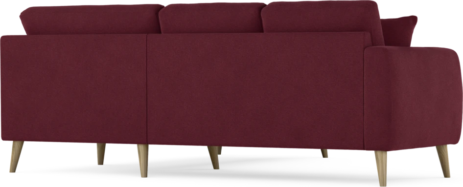 Eden - Hörnsoffa, 2+2-sits - Röd