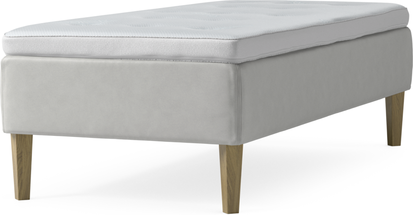 Delux Sense - Ramsäng, enkelsäng med bäddmadrass