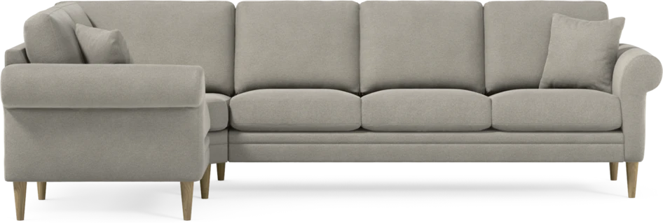 Eden - Hörnsoffa, 1+3-sits - Grå