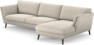 Madison Lux - 3-sits soffa med schäslong höger - Beige