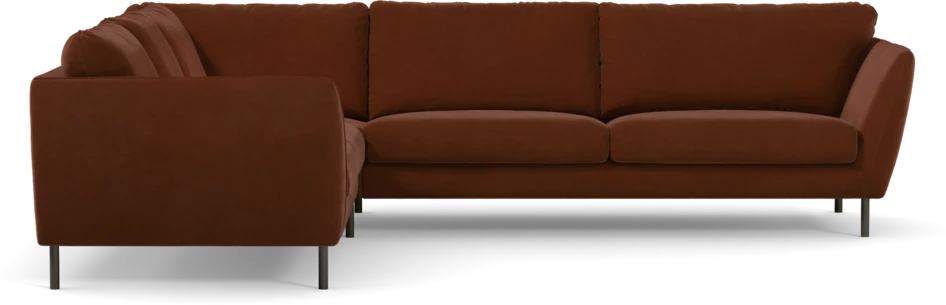 Madison Lux - Hörnsoffa 2+3-sits, hörn 1 - Orange