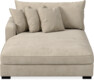 Rossi - Schäslong XL vänster - Beige