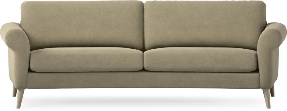 Bridge - 3-sits soffa svängd - Beige