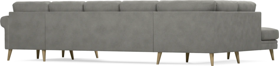 Eden - 3-sits soffa med divan vänster och schäslong höger - Grå