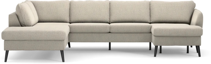 County, 3-sits soffa med divan vänster och schäslong höger