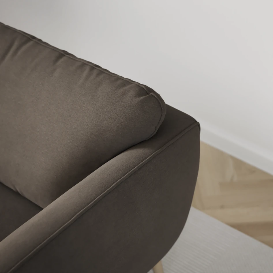 Madison Lux - 2-sits soffa med divan vänster och schäslong höger - Beige