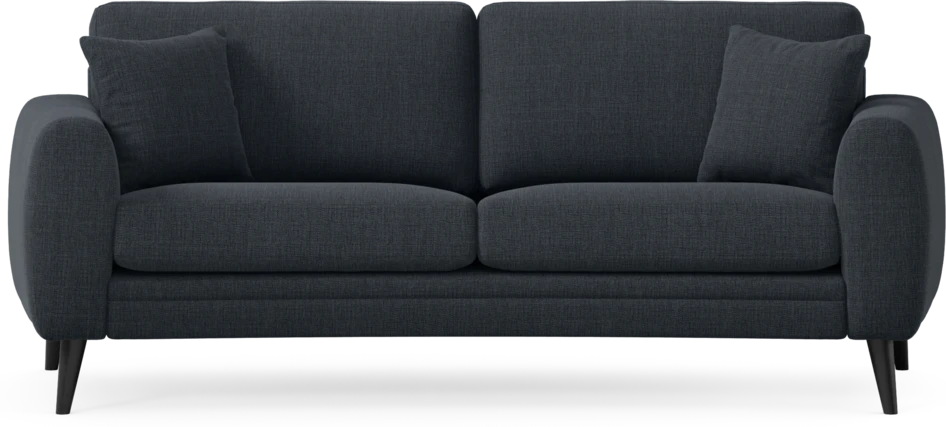 Eden - 2,5-sits soffa svängd - Blå