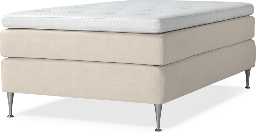 Delux Sense - Kontinentalsäng, enkelsäng 120 cm med bäddmadrass