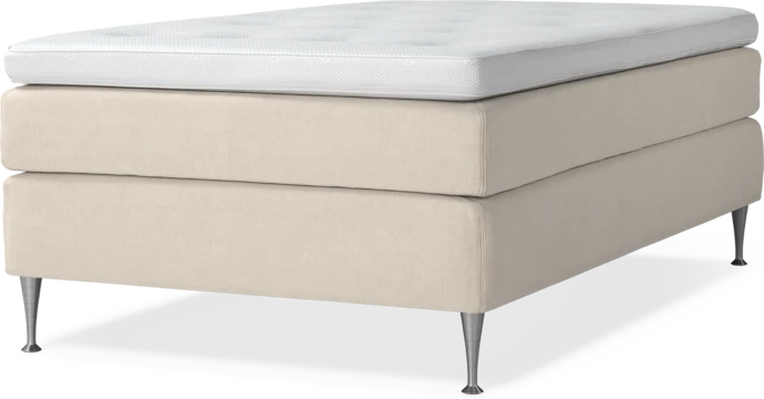 Delux Sense, Kontinentalsäng, enkelsäng 120 cm med bäddmadrass