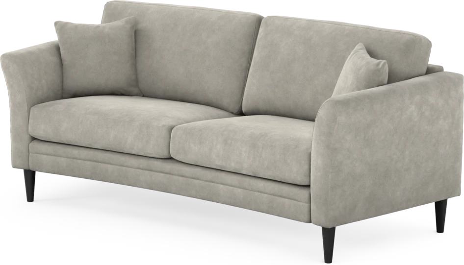 Eden - 2,5-sits soffa svängd - Grå