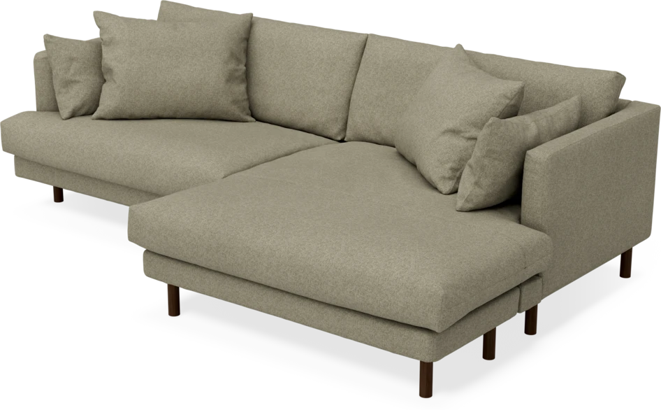 Harper - 4-sits med schäslong XL höger - Beige