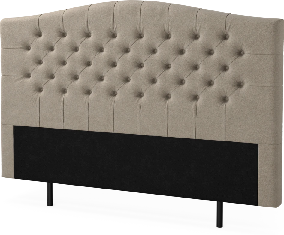 New York välvd - Sänggavel, 90-210 cm - Beige