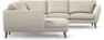 Madison Lux - Hörnsoffa med schäslong vänster - Beige