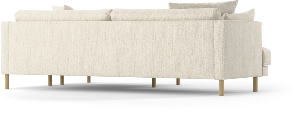 Harper - 4-sits med schäslong XL höger - Vit